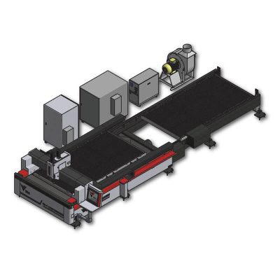 VLF E Plus Series – Máy cắt 2 bàn chuyển