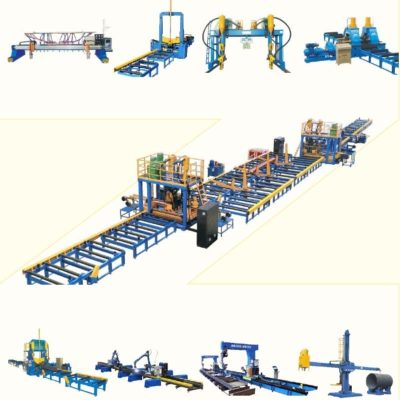 Dây chuyền sản xuất kết cấu thép