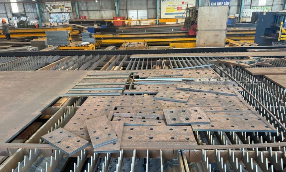 Máy cắt thép (CNC Plasma/Oxy-gas)