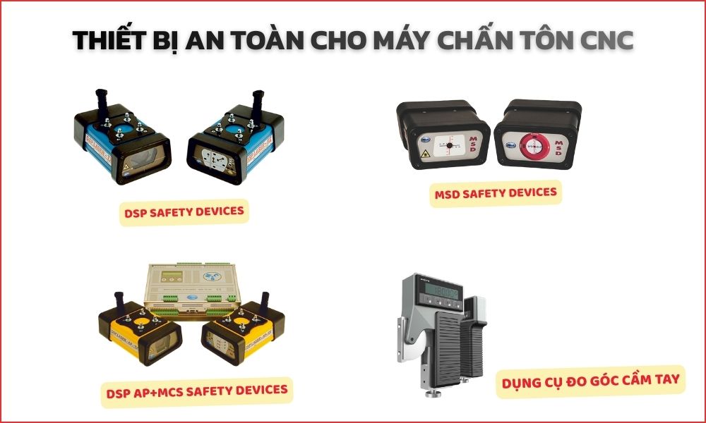 Thiết Bị An Toàn Cho Máy Chấn Tôn CNC