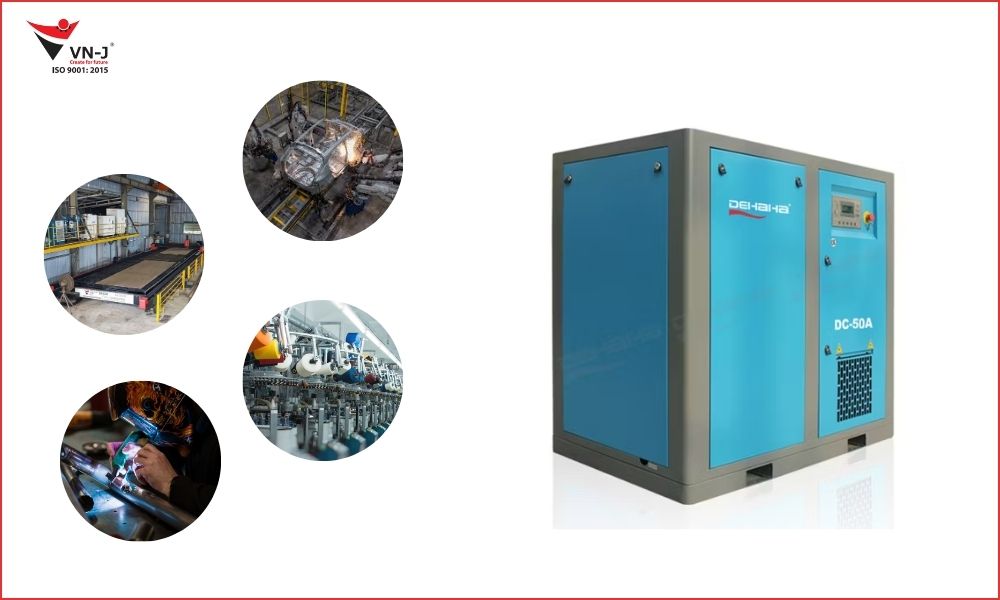 Ứng dụng thực tế của Máy nén khí truyền động trực tiếp Dehaha
